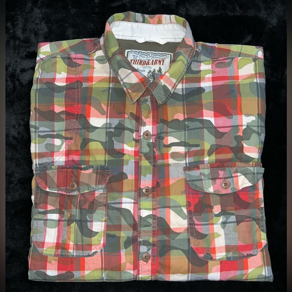 Third&Army Outfitters Button Up Long Sleeve Shirt… - image 1